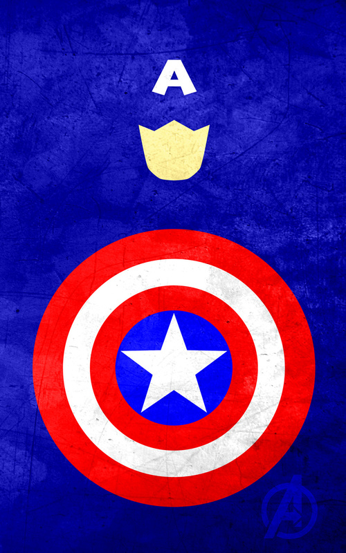 iPhone Wallpaper  – Os Vingadores capitão américa