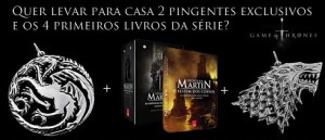 E o inverno chegou sorteio Game of thrones