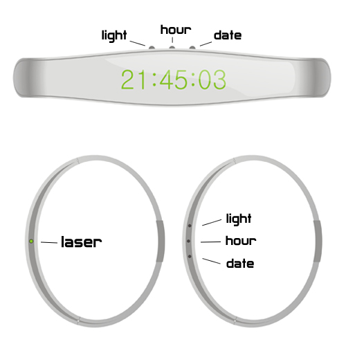 Laser Watch - O relógio de O Preço do Amanhã
