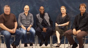 Os cinco capitães de Star Trek juntos pela primeira vez