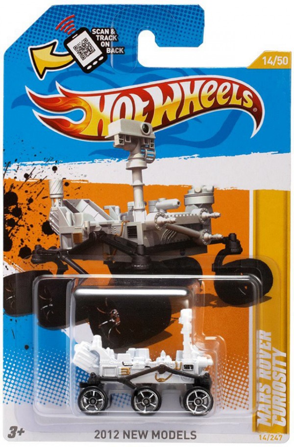 Hot Wheels lança o Rover Curiosity 