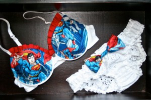Dica infalível para agarrar um nerd sutiã superman