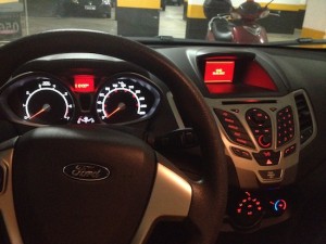 new fiesta painel