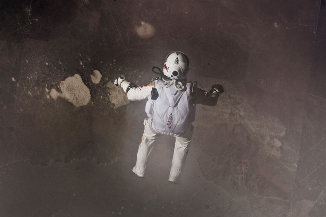 ϟ E já tem infográfico do Red Bull Stratos
