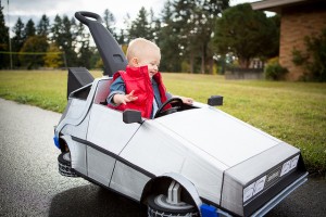 Marty McFly e seu DeLorean