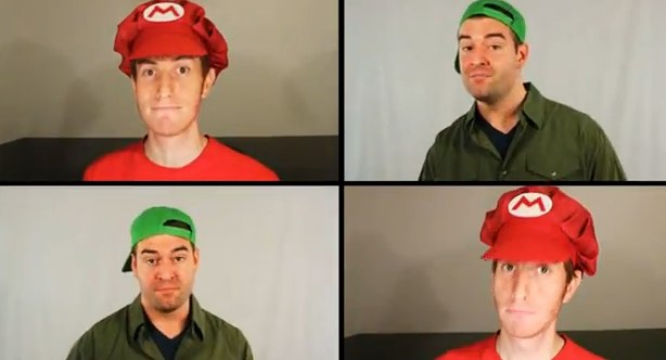 SUPER MARIO BROS A CAPPELLA MEDLEY - Trudbol & Nick McKaig - YouTube