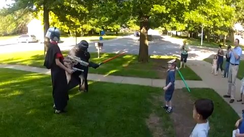 "Voltando da Guerra" "Darth Vader"