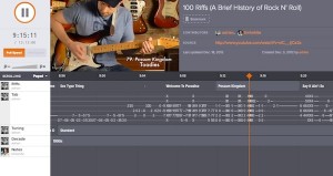 100 Riffs (A Brief History of Rock N_ Roll) | Soundslice