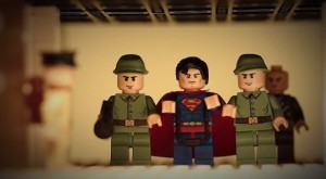 Homem de Lego, quer dizer, de aço