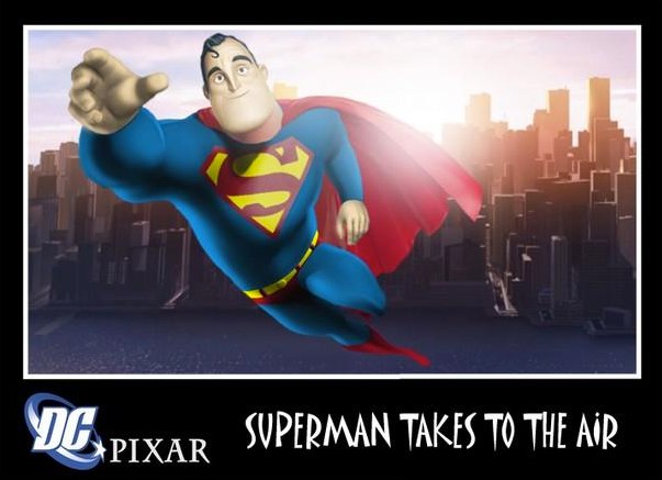 Artist combines Pixar with Marvel and DC in 50 awesome mash-ups | Blastr-1