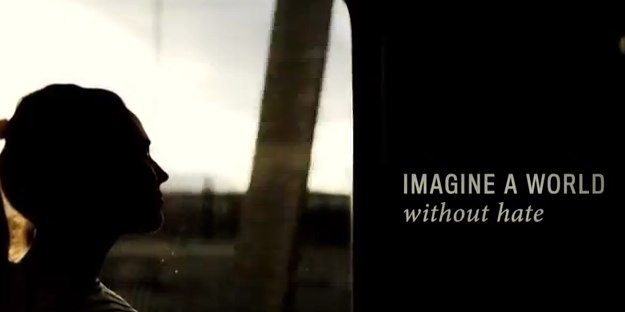 Imagine um mundo sem ódio