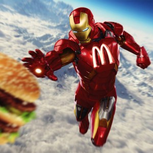 Homem de Ferro - Mc Donalds