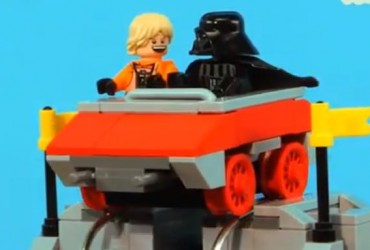 Darth Vader e Luke comemorando o Dia dos Pais