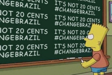 Simpsons vai retratar em um episódio os protestos realizados no Brasil - Hoax