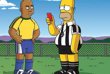 Homer Simpson Copa Brasil 2014