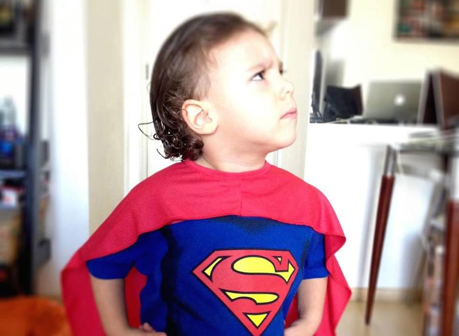 superboy não é bom vida de pai