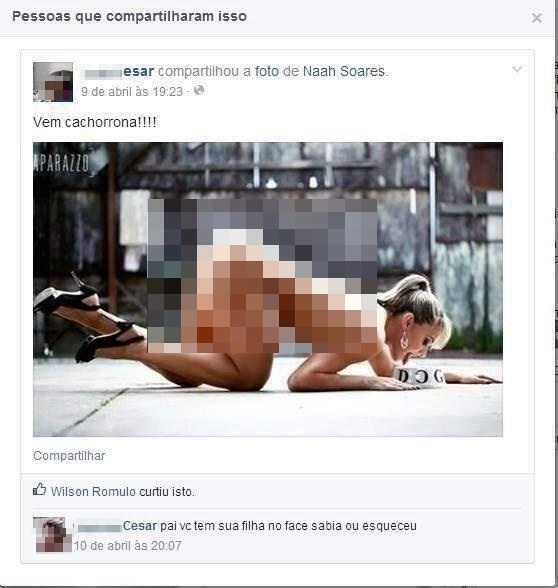 Cuidado com o que você posta no Facebook pois sua filha pode estar lá