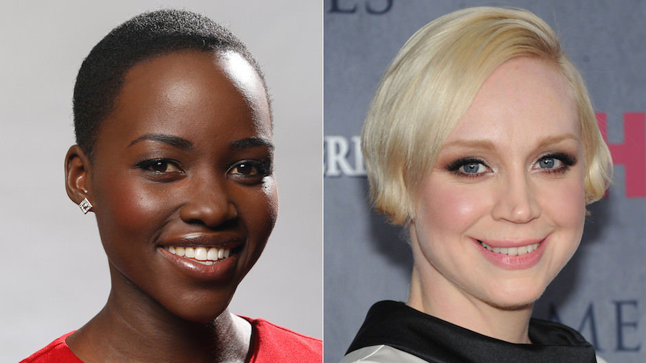 Lupita Nyong’o e a Gwendoline Christie Star Wars