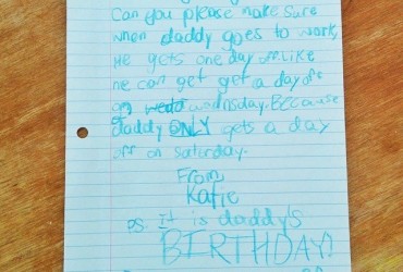 carta para o google Katie