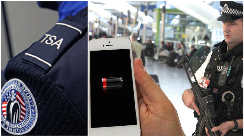 Por medida de segurança você irá ligar seu smartphone em vôos nos EUA