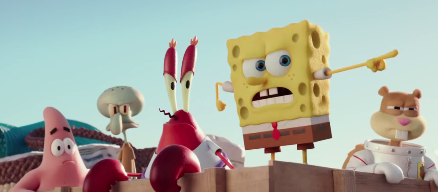 trailer 2º filme bob esponja