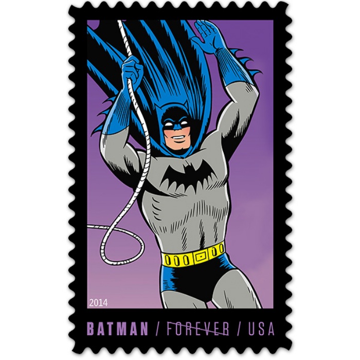 Correio dos EUA lança selos do Batman 02