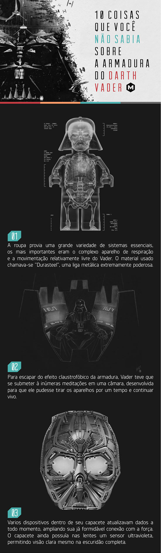10 coisas que você não sabia sobre a armadura do Darth Vader 01