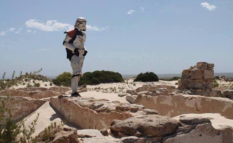 O uniforme dos Stormtroopers são à prova de cobra2