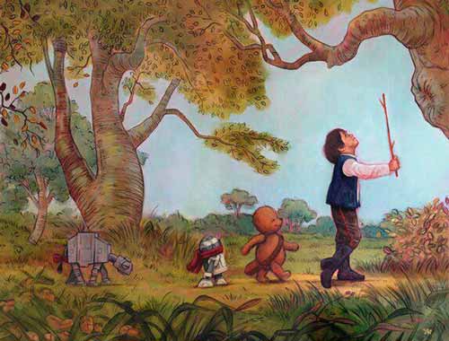 Han Solo, Chewbacca e o Ursinho Pooh 10