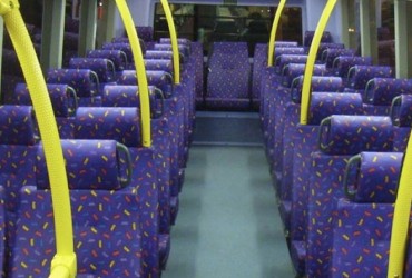 por que os Assentos dos ônibus são estampados
