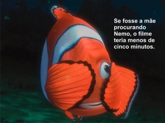 mãe do Nemo procurando