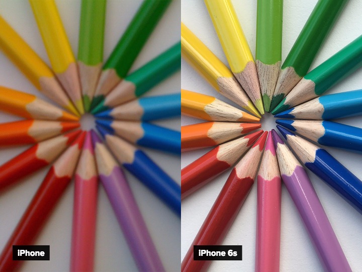 Será que tem muita diferença entre as fotos do 1º iPhone e do iPhone 6S 01