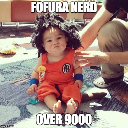 fofura nerd over 9000 nerdpai