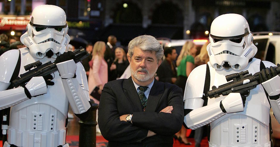 George Lucas diz se sentir como pai divorciado do novo Star Wars