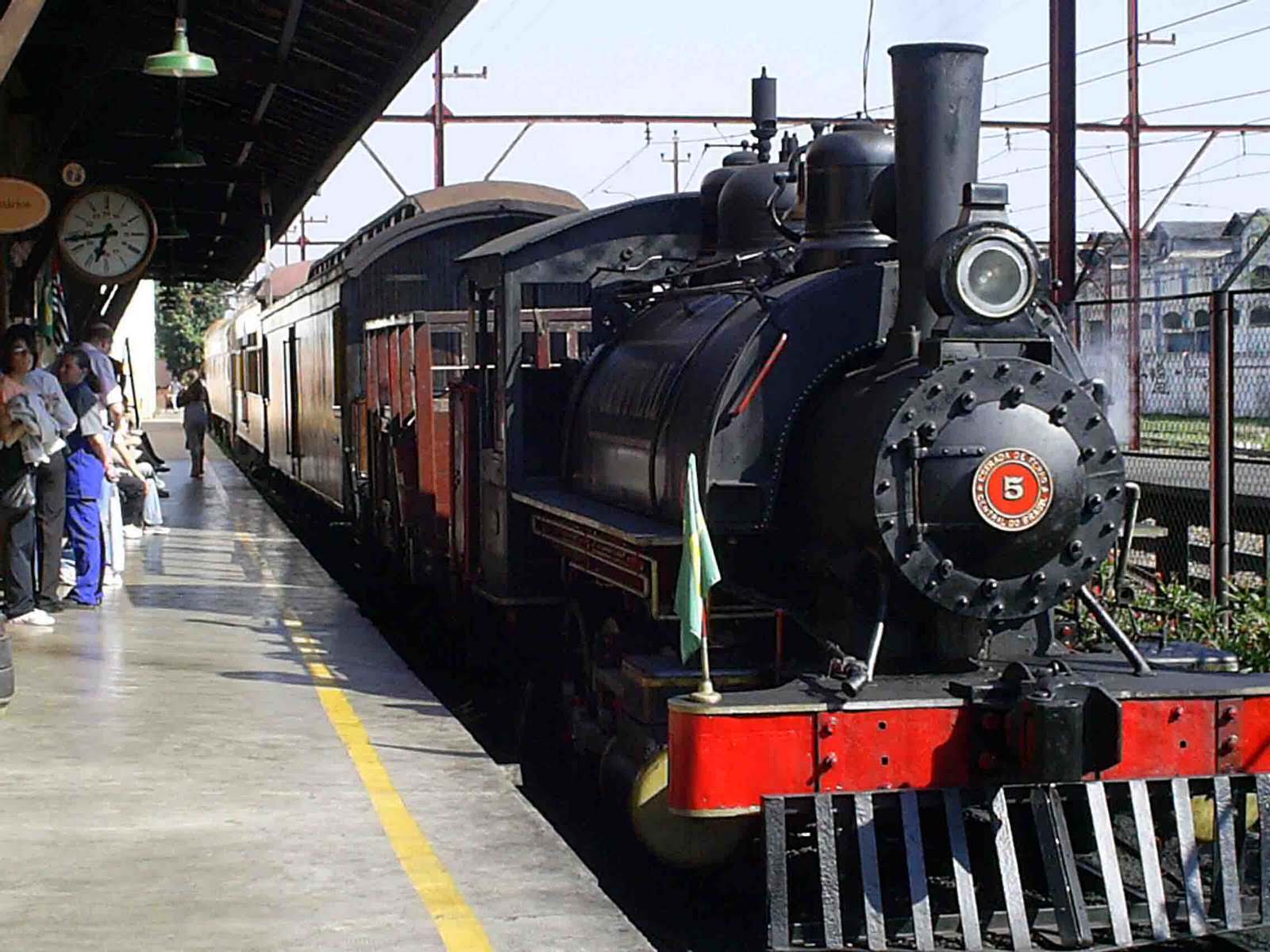 Passeio de trem Maria Fumaça  mooca