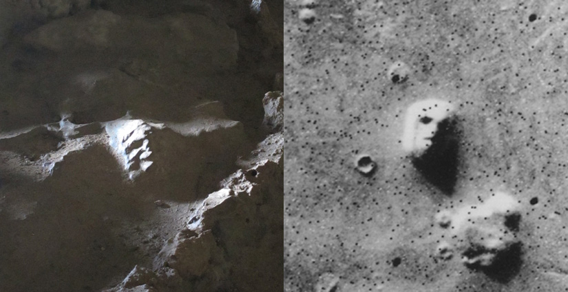 A face em Marte Pareidolia