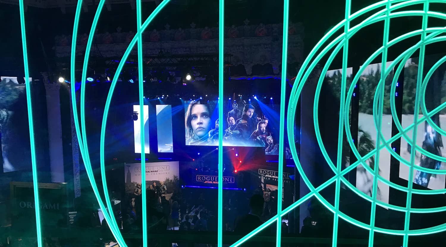 premiere mundial rogue one
