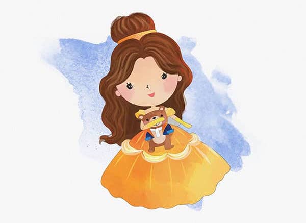 Calendário Princesas Disney para você imprimir