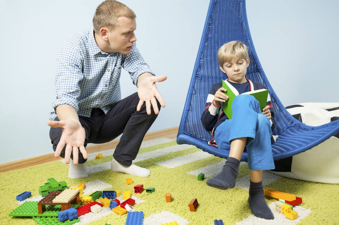 bagunça com brinquedos