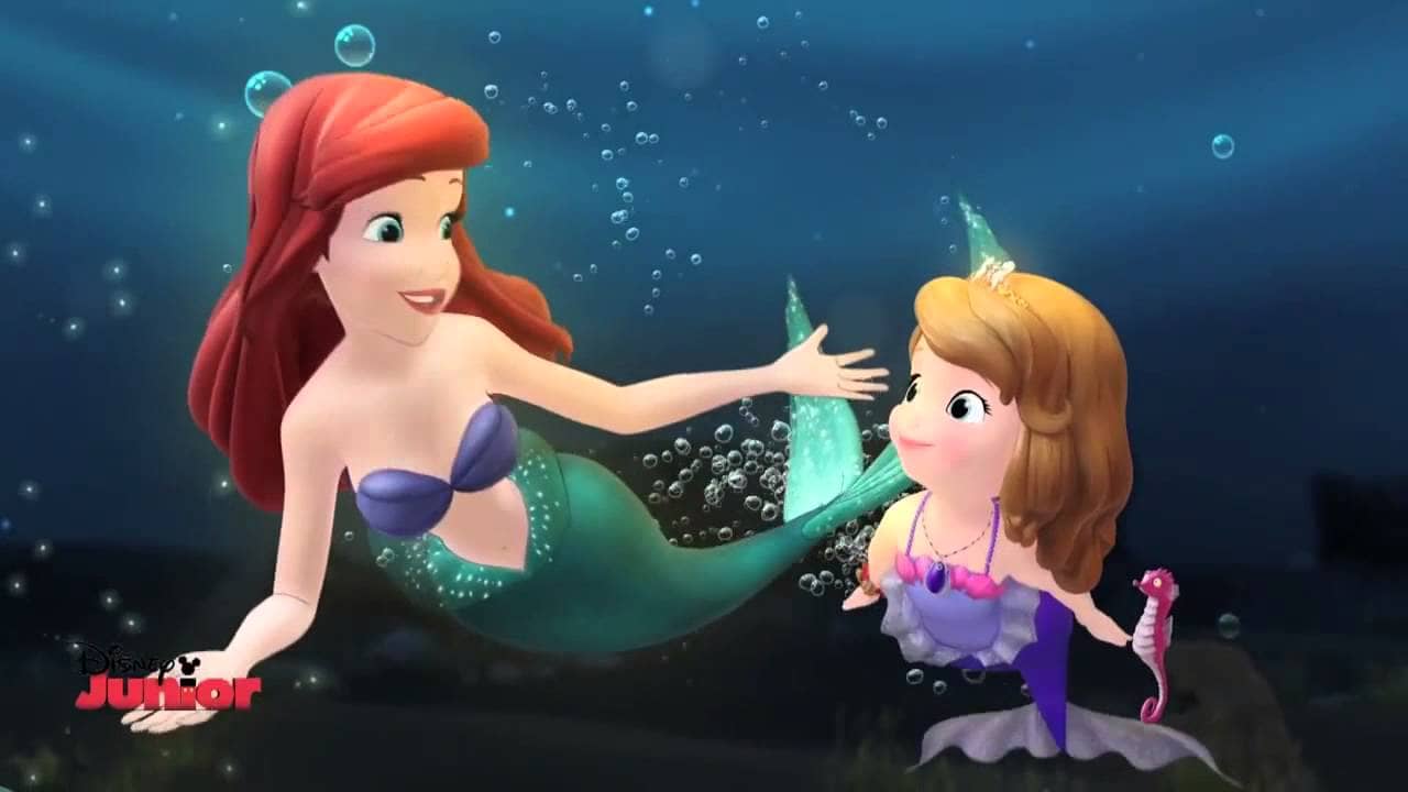 Ariel e Princesa Sofia