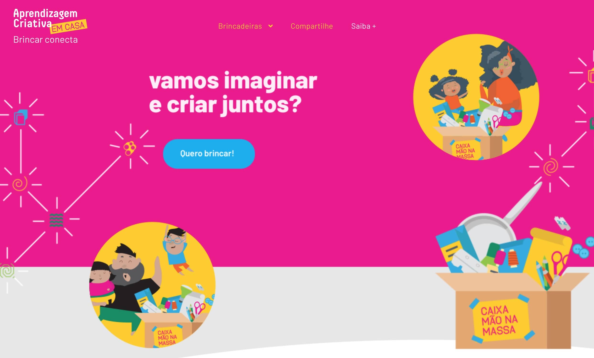 Quer ideias para brincar em casa?