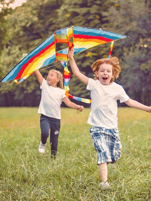 Pipas – brincadeira divertida que colore os céus de primavera